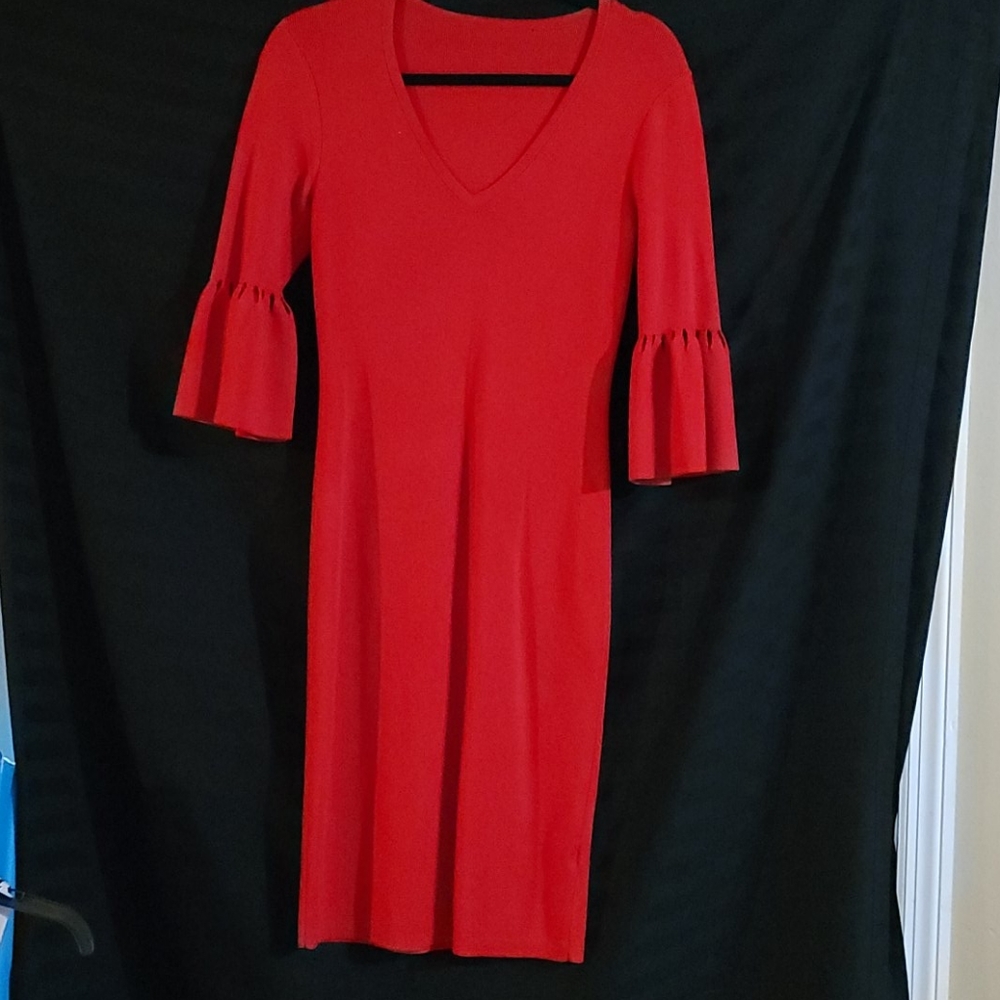 Red dress